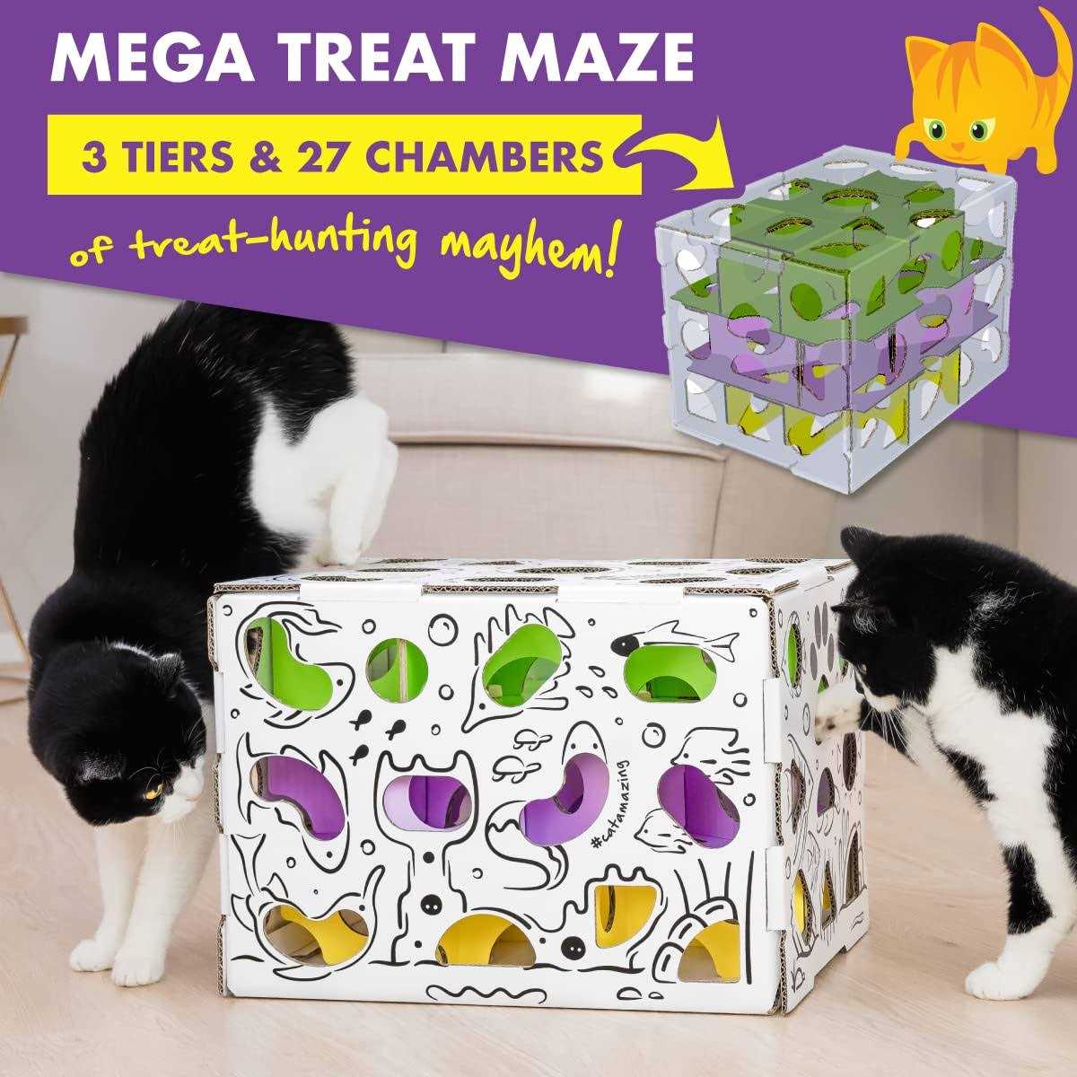 Cat Treat Puzzle Box Z240