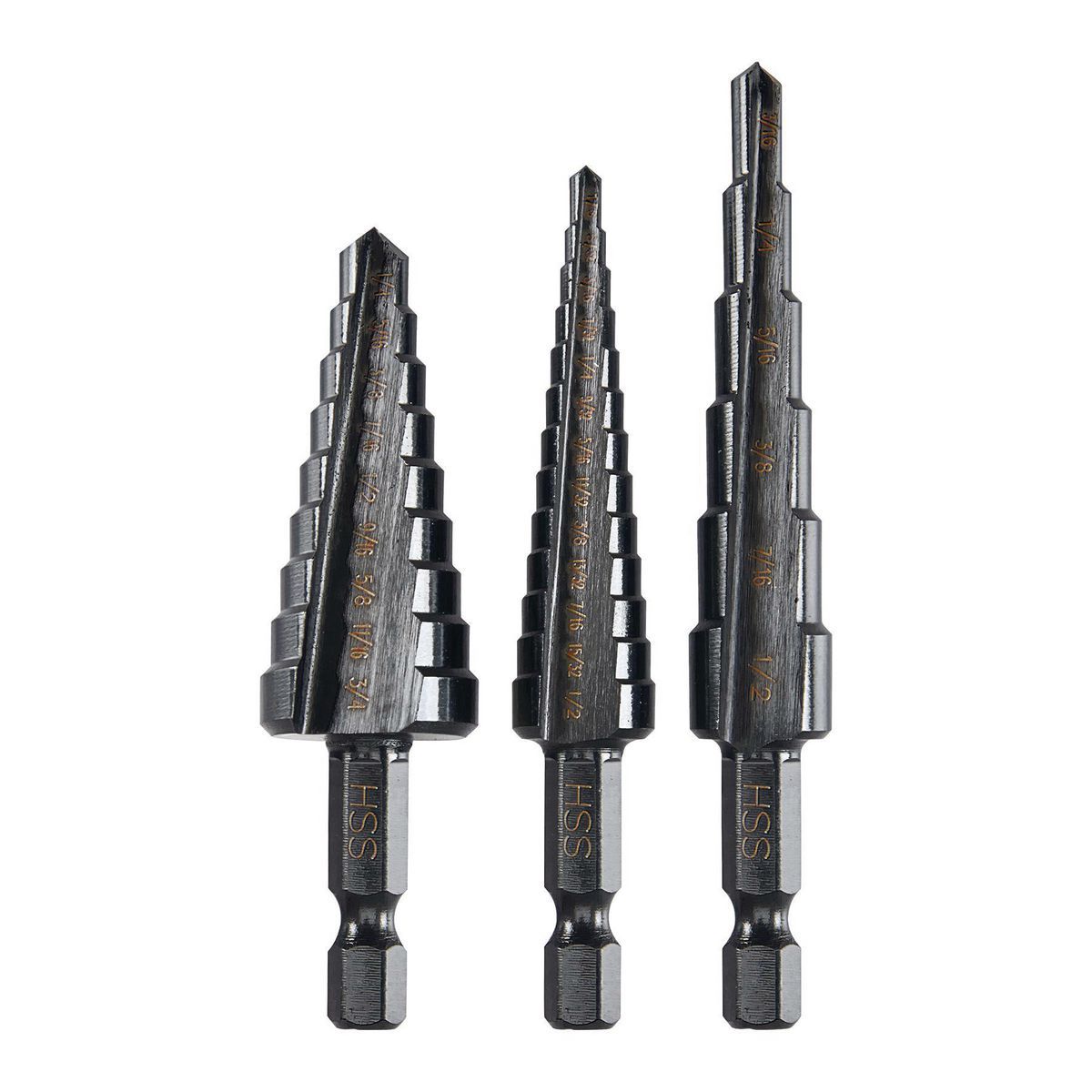 Black Oxide Step Drill Bit Z646
