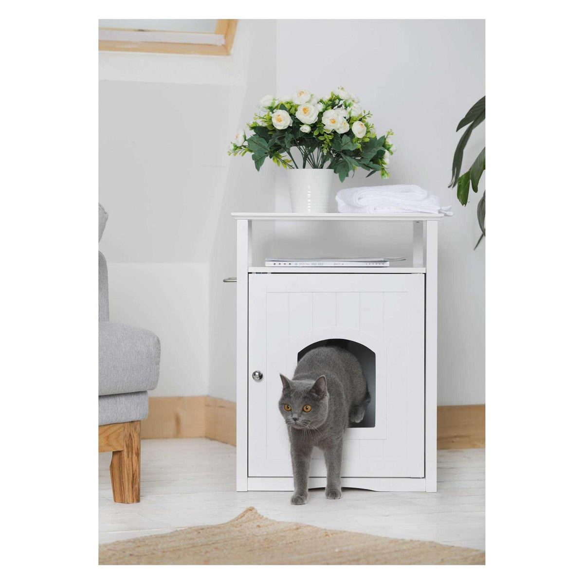 Cat Washroom Litter Box Cover A967