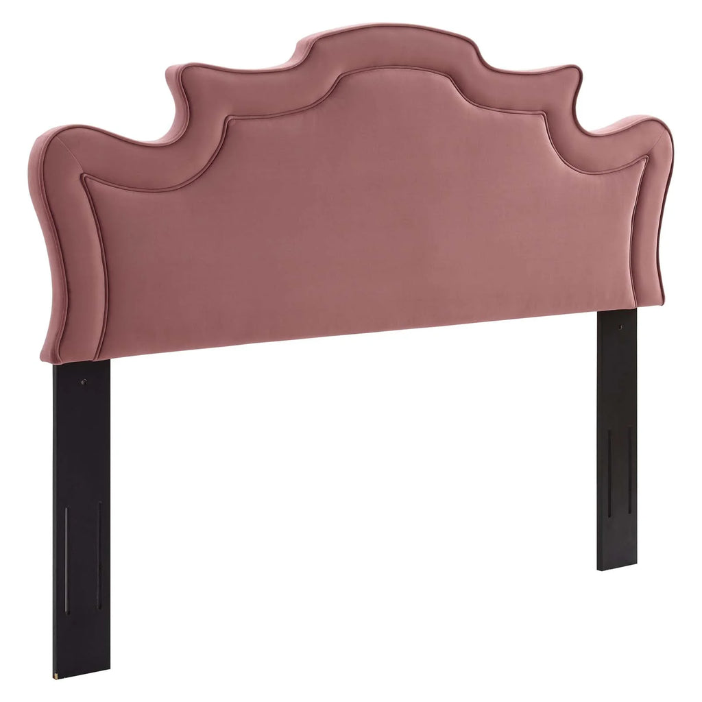 Rose Pink Performance Velvet Headboard P497