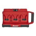20V 6-Port Sequential Charger with Dual USB Ports L205753