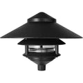 Black 3 Tier Lawn Light P3443