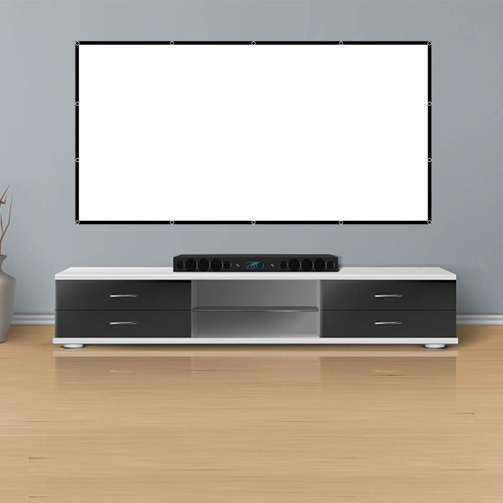 120 inch Portable Foldable Projector Screen with Carrying Bag G742