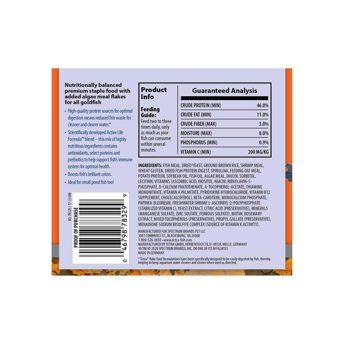 Goldfish Flakes B391