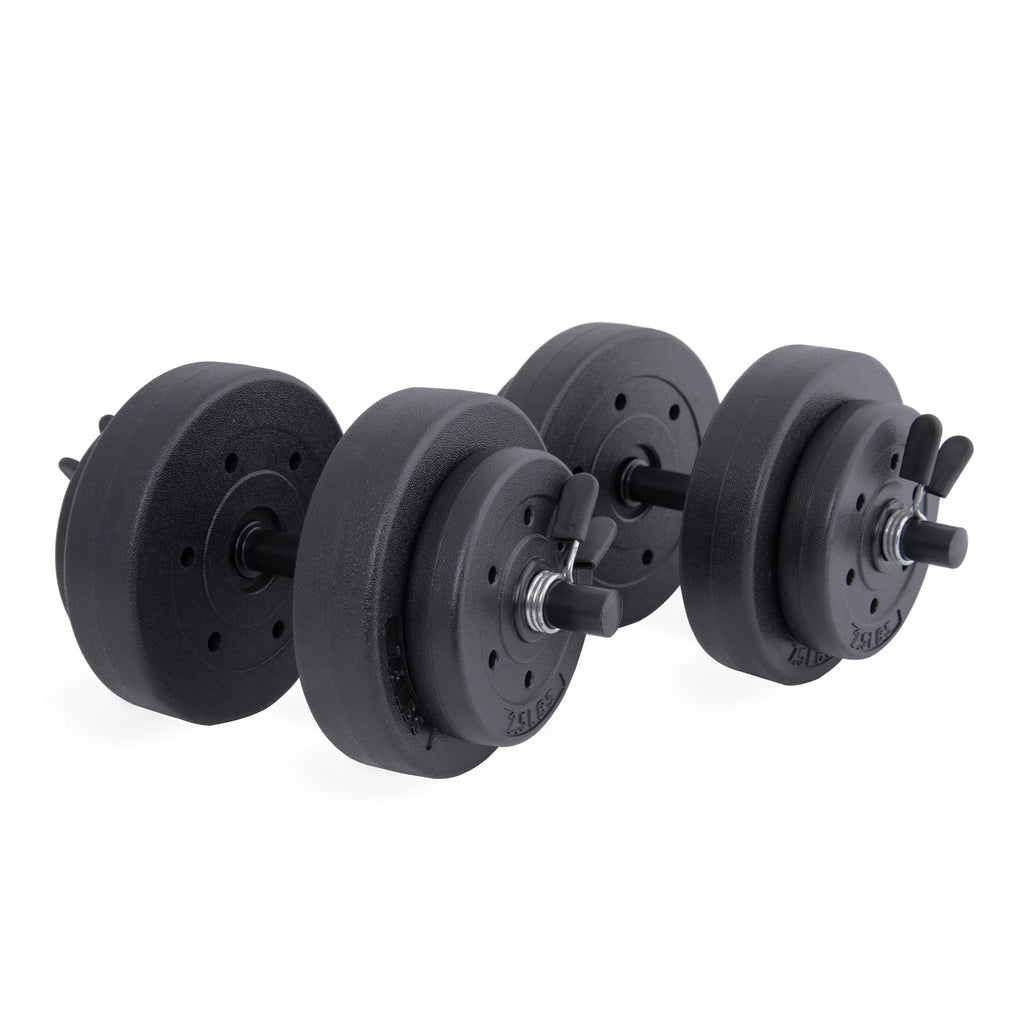 40lb Adjustable Vinyl Dumbbell Set P9894