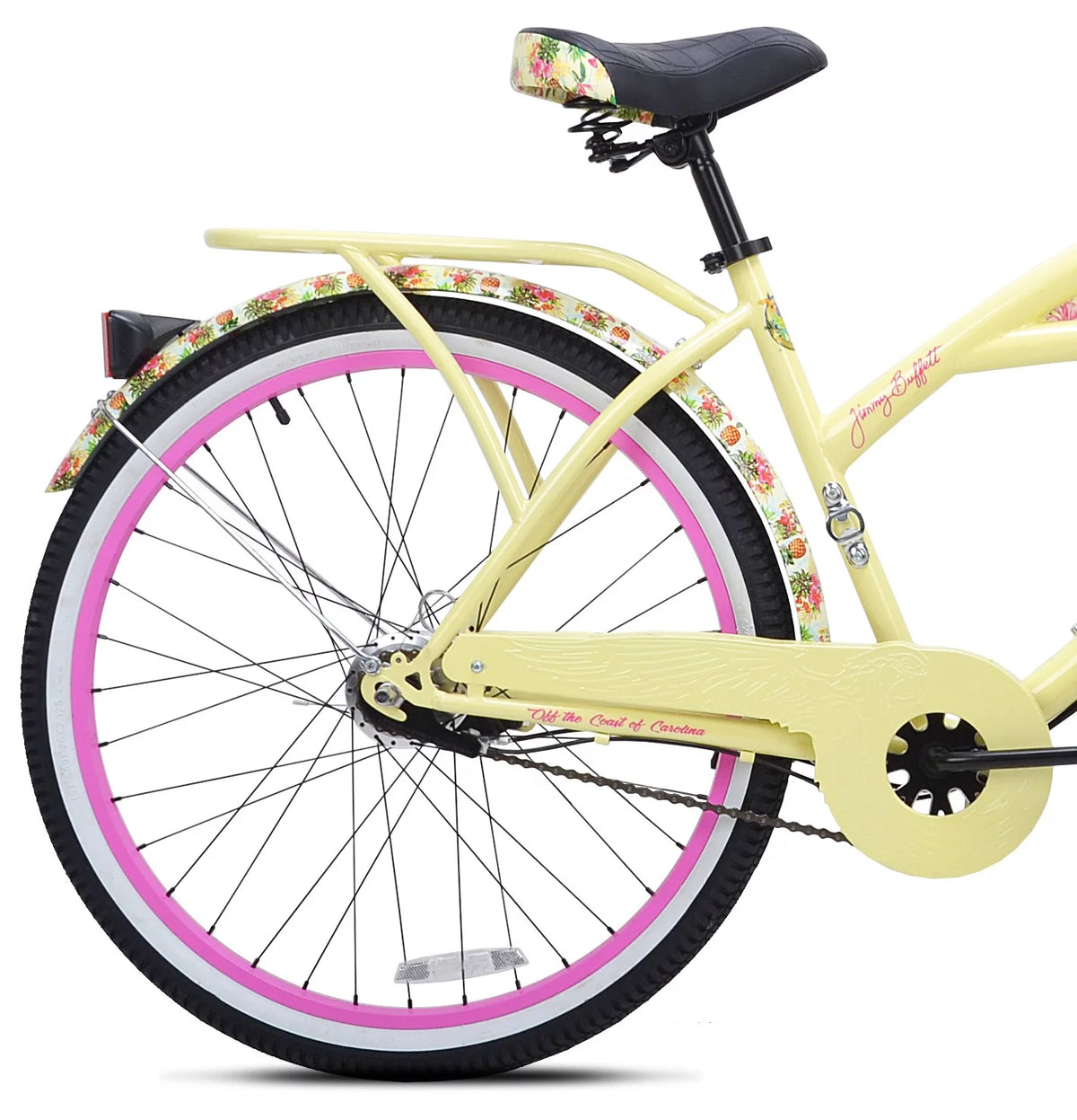 Yellow 3-Speed Cruiser Bike R154