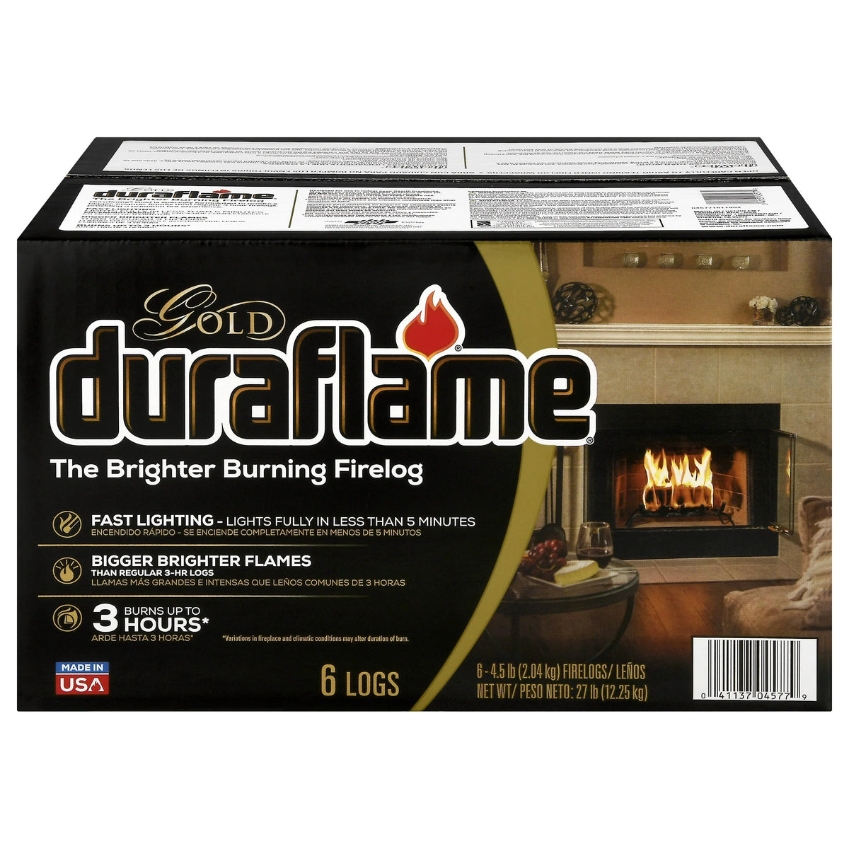 4.5 lb. Firelogs 6-Pack Y935