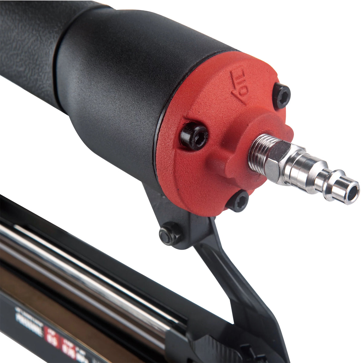 Pneumatic Straight Finish Nailer with 200 Count Nails U23496