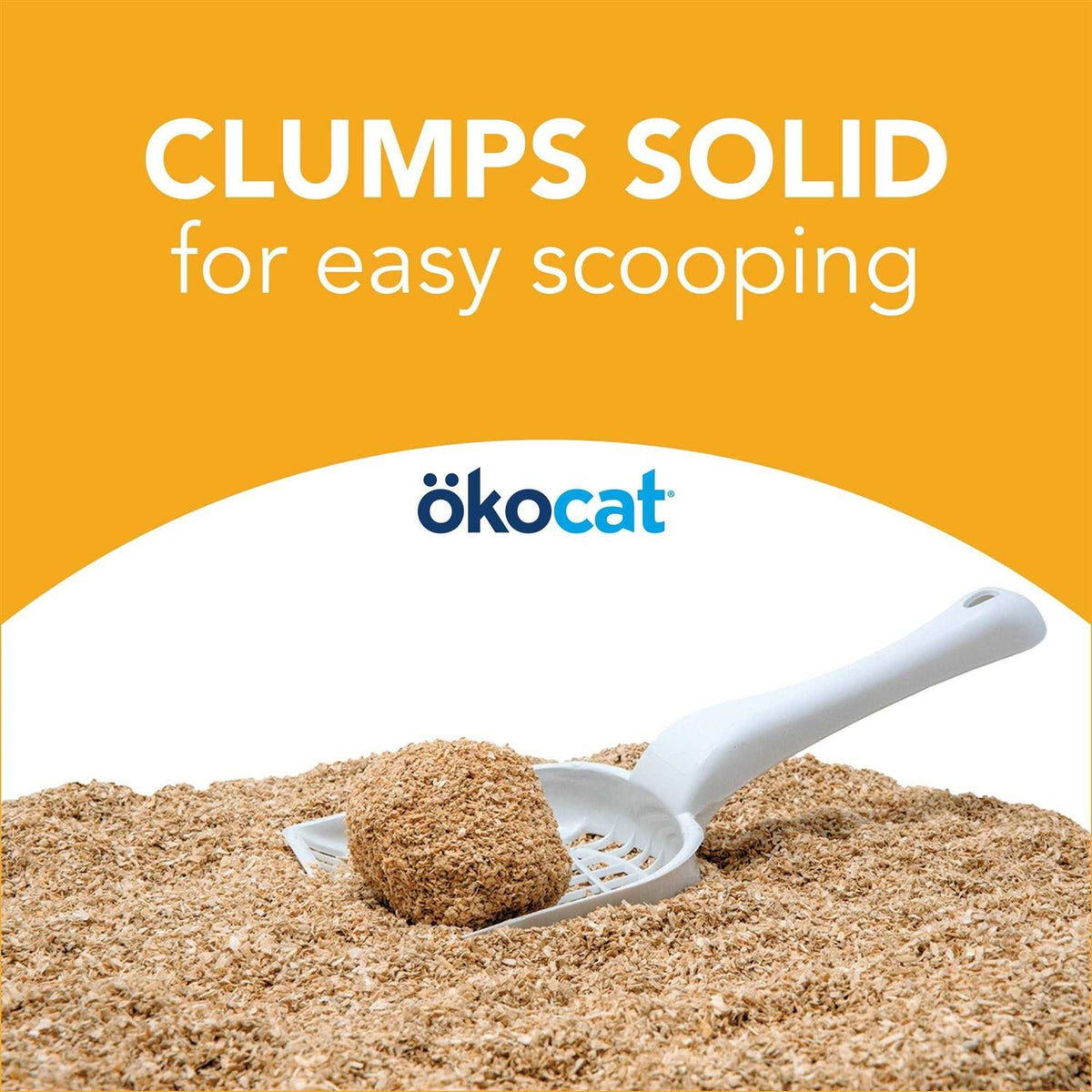 Unscented Clumping Wood Cat Litter F76399