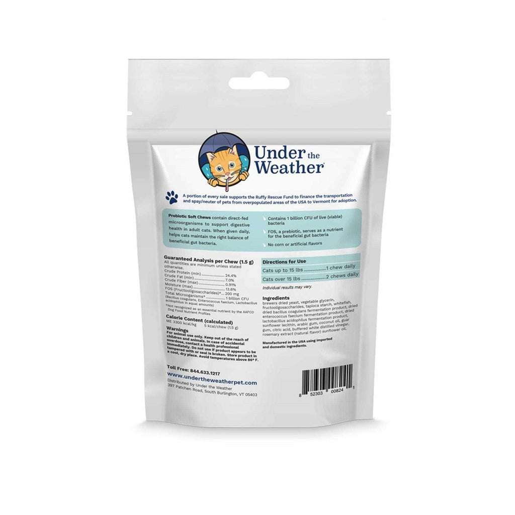Probiotic Soft Chews Cat Supplement M583