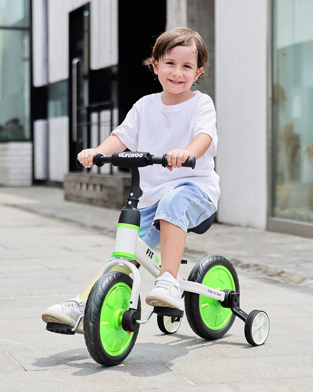 Blue 4-in-1 Toddler Balance Bike Z90774