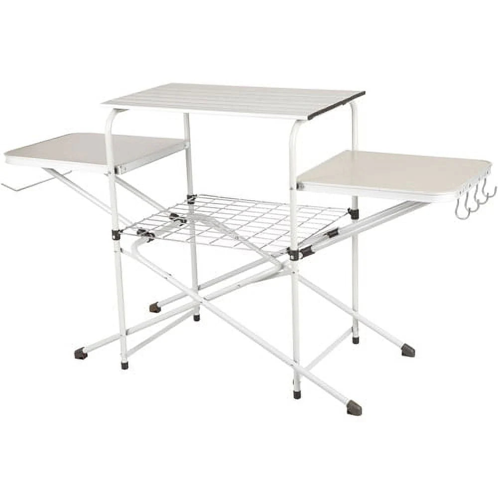 Camp Kitchen Cooking Stand with Three Table Tops Y17911