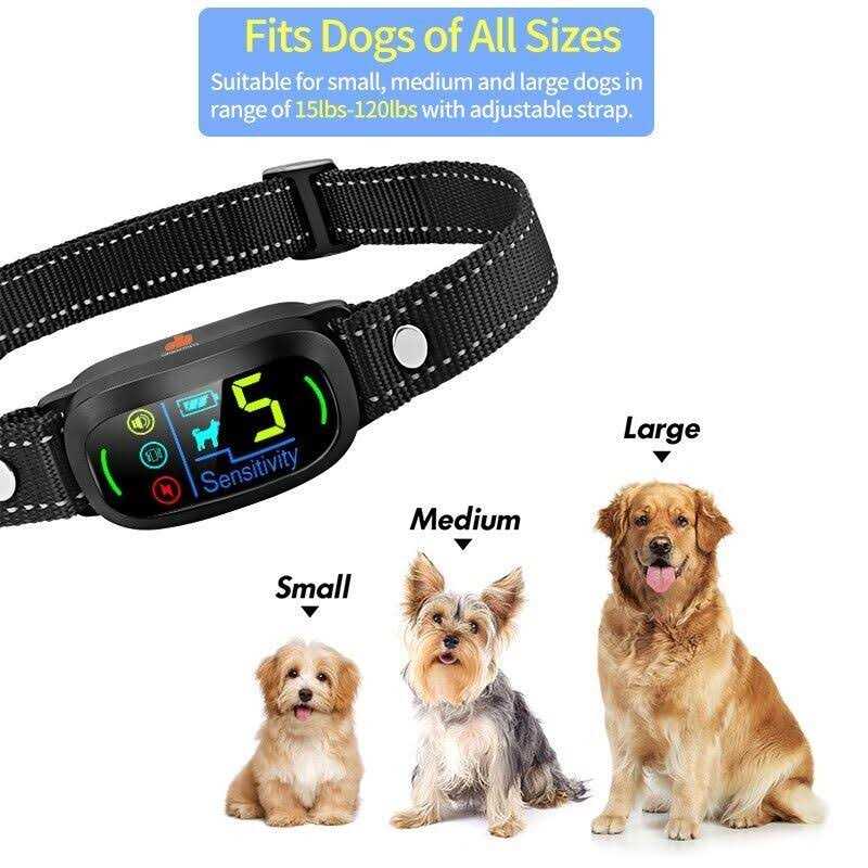 Waterproof Automatic Anti bark Dog Collar C4103