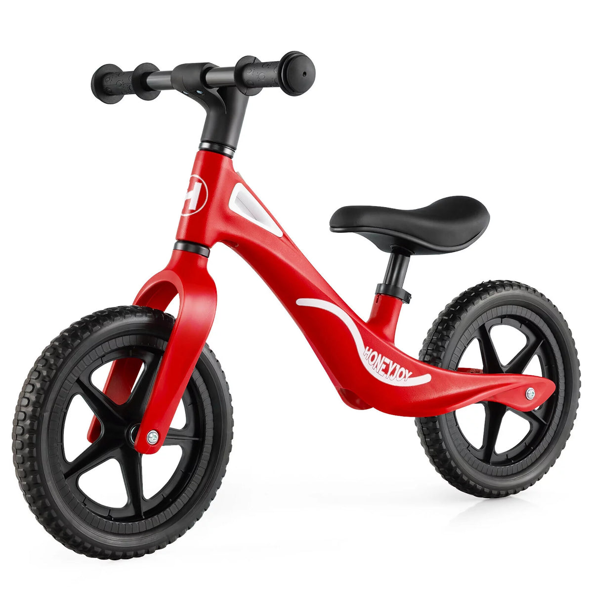Kids Balance Bike with Rotatable Handlebar Red M475302