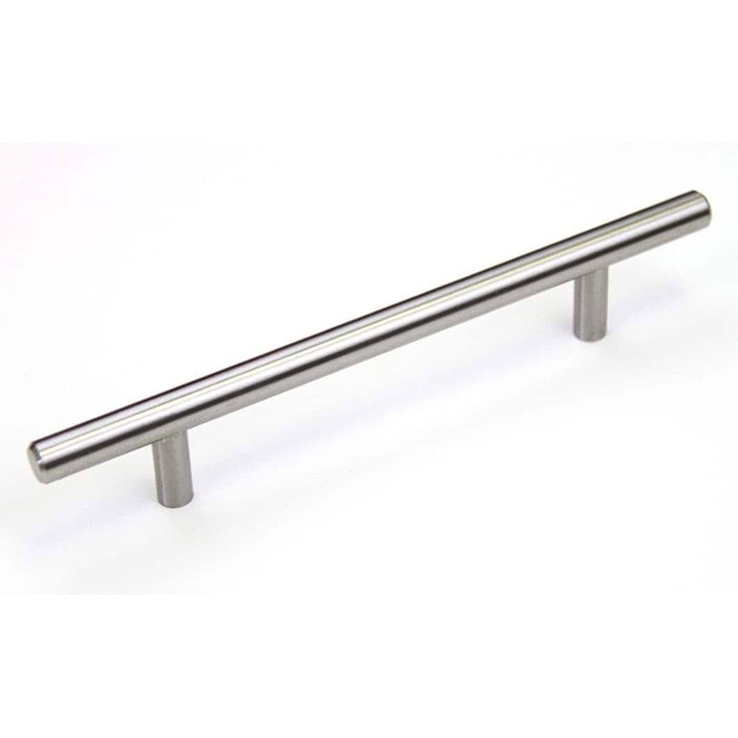 8-Inch Solid Stainless Steel Cabinet Drawer Bar Pull Handles, Case of 25 R98921