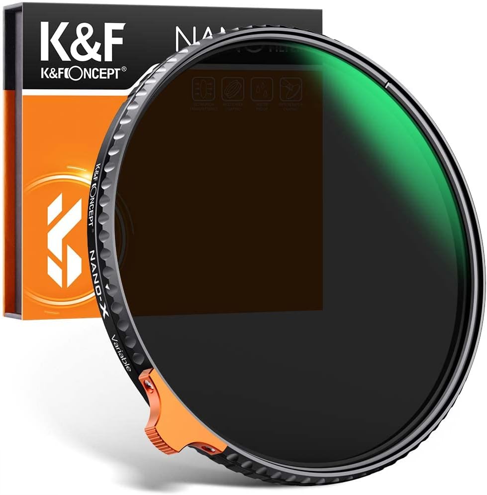 62mm Variable ND Filter ND2-ND400 Adjustable Neutral Density Filter T451