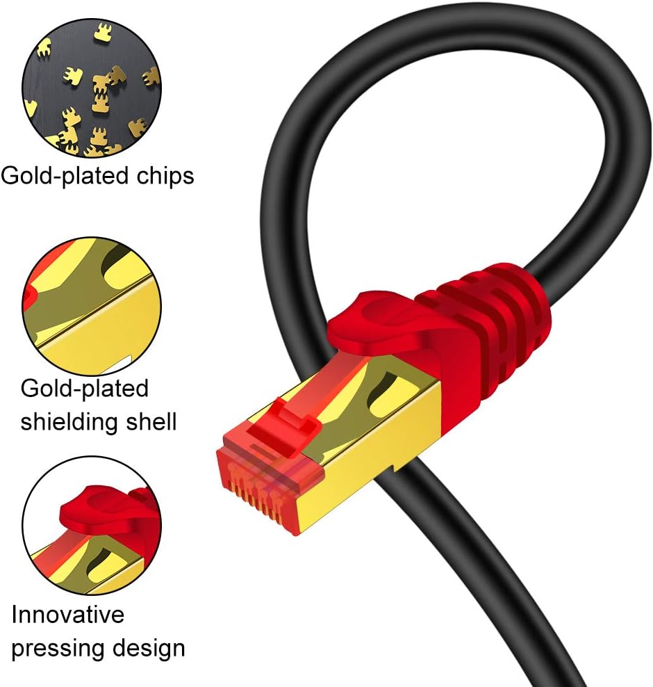 CAT 7 Ethernet Cable 200 ft Waterproof Direct Burial U59616