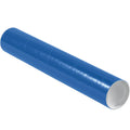 Blue Mailing Tubes with Caps F88945