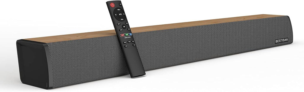 2.0 Channel Sound Bar with Wired and Wireless Bluetooth P217