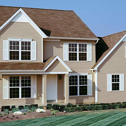14 1/2x22W x 67x22H Vinyl Open Louver Shutters J3782
