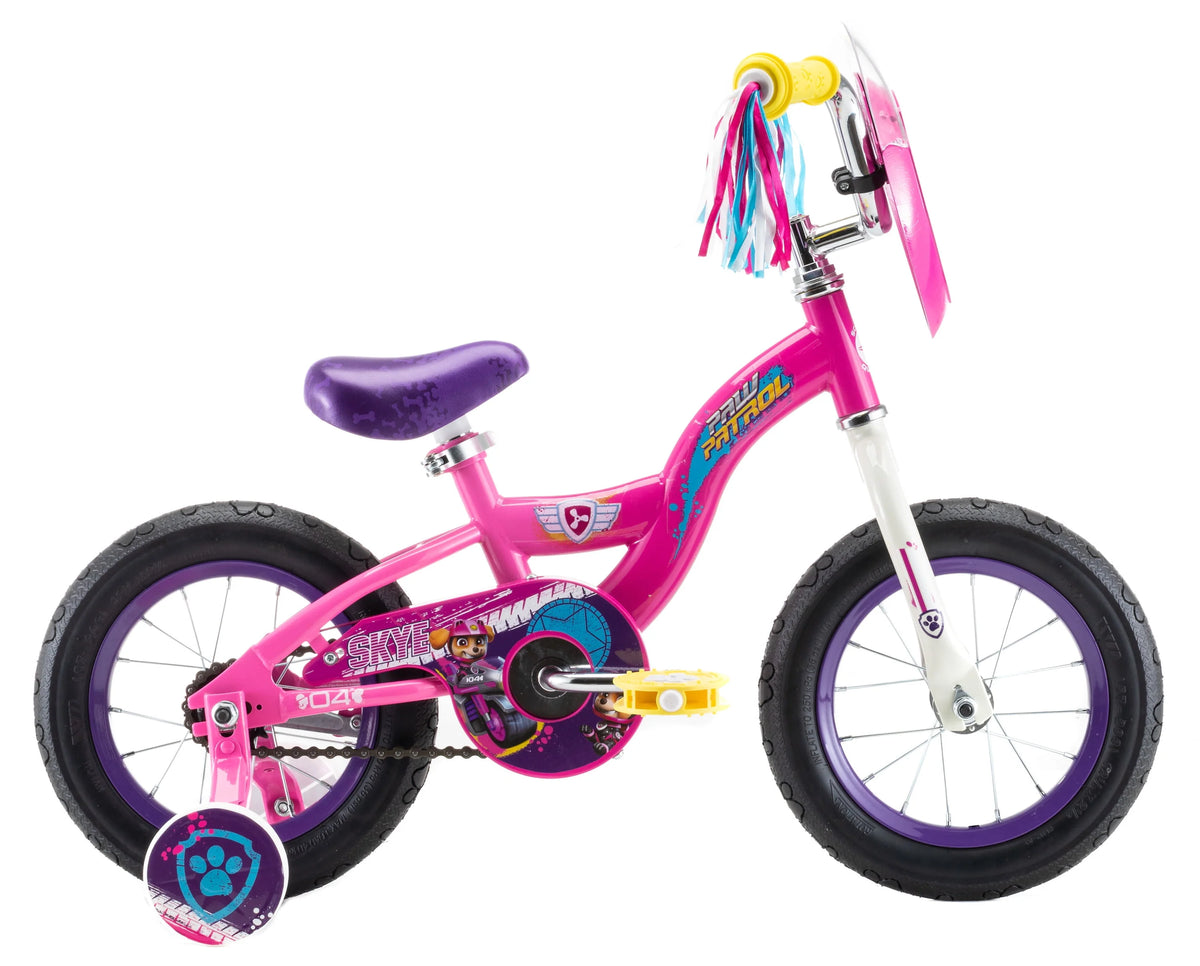 12 inch Magenta Pink Kids Bike E3958
