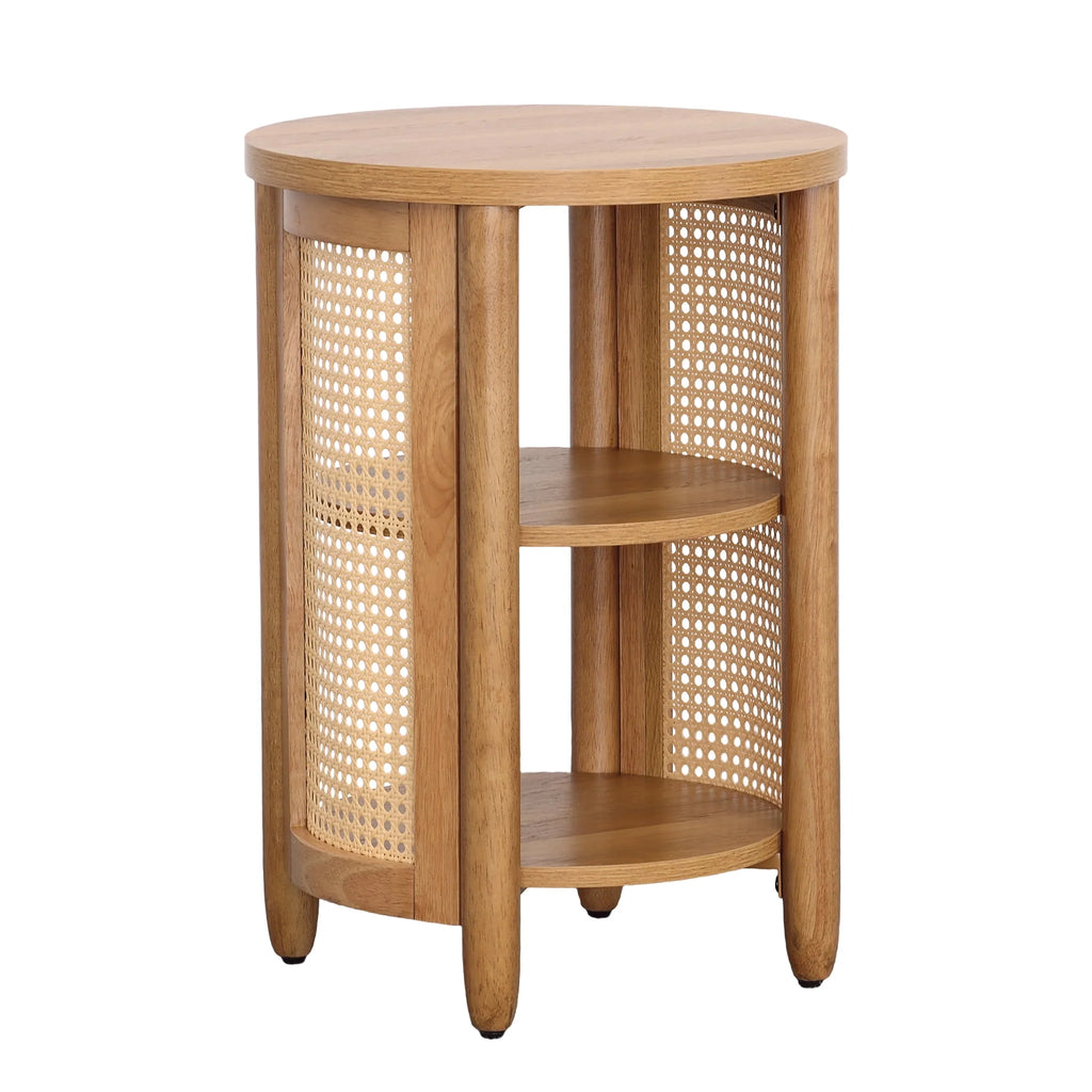 Side Table, Light Honey Finish Z6015
