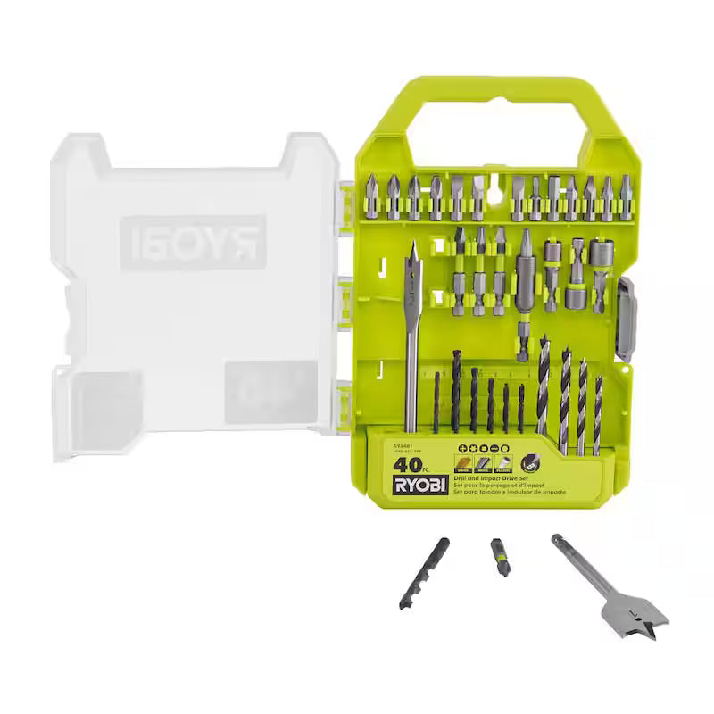 Drill and Impact Drive Kit (40-Piece) X419086