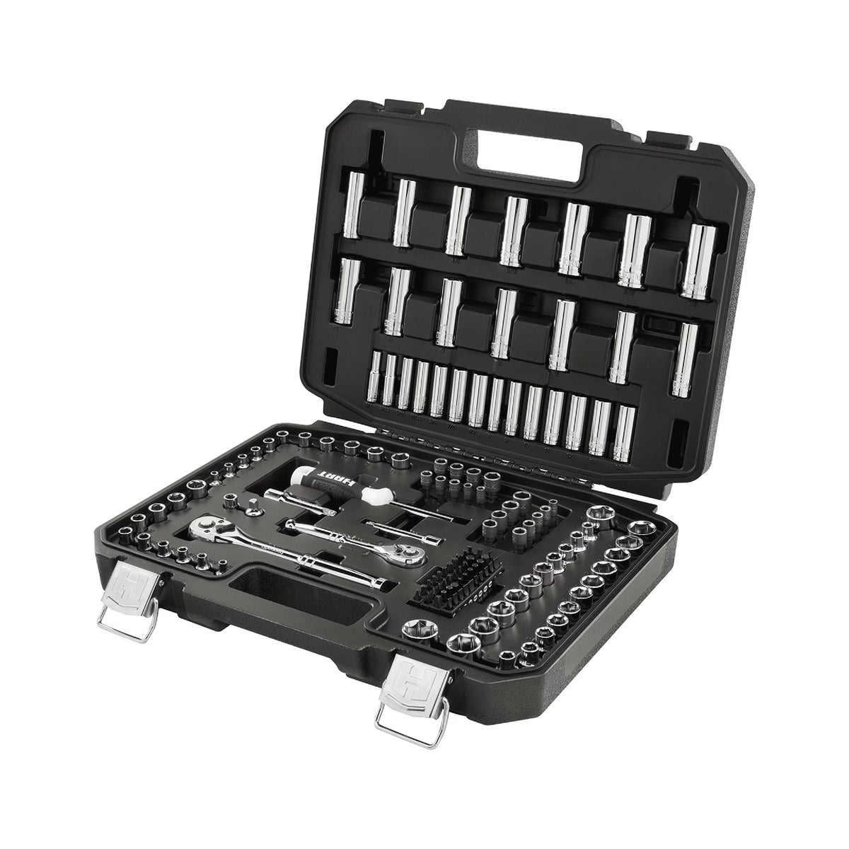 140-Piece 1/4 and 3/8-inch Drive Mechanics Tool Set Q6534