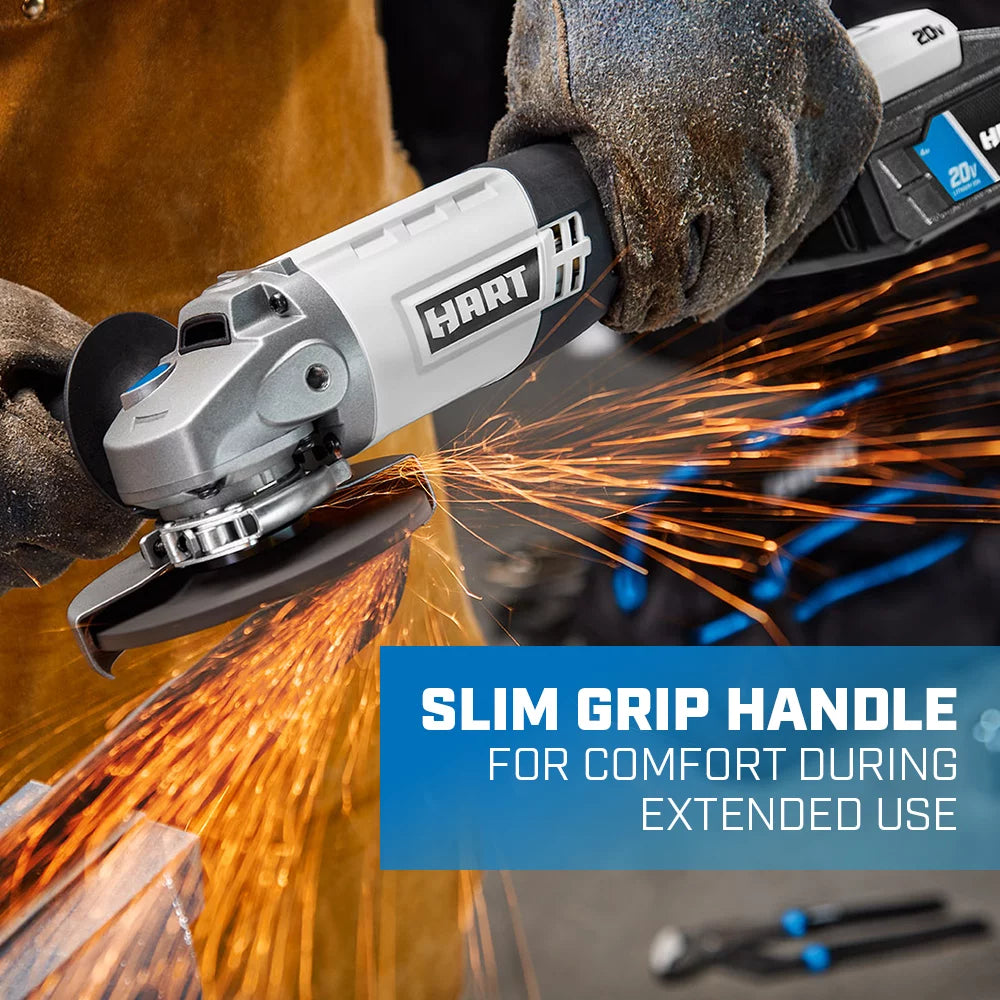 Cordless 4 1/2-inch Angle Grinder Kit L97449