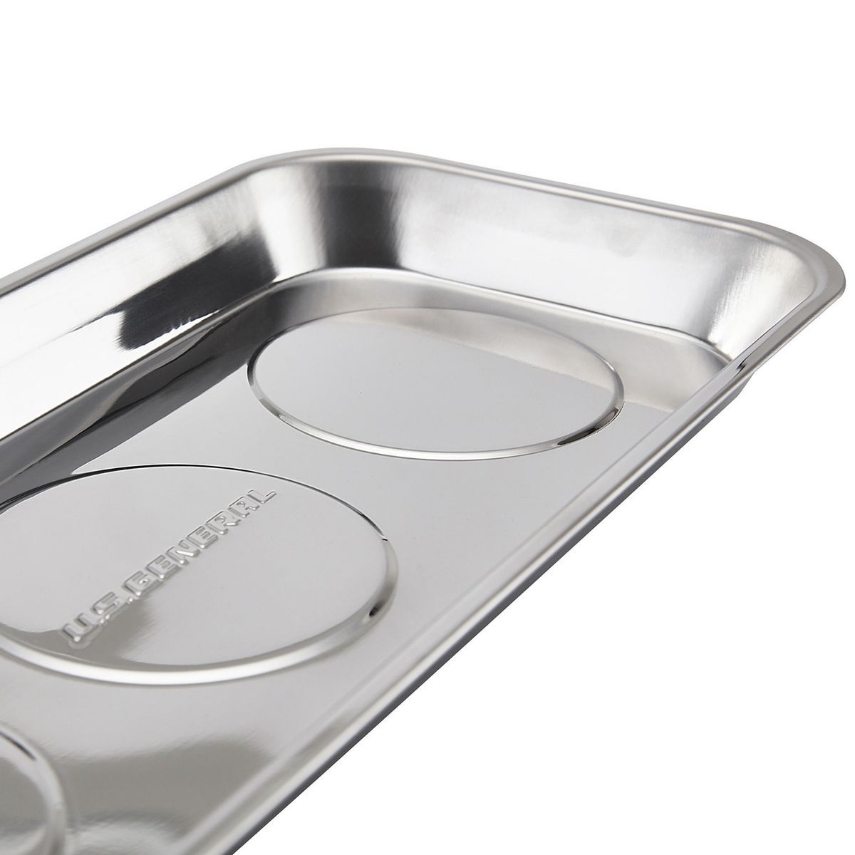 14-1/8 in. x 6-1/4 in. Magnetic Stainless Steel Parts Tray C857812