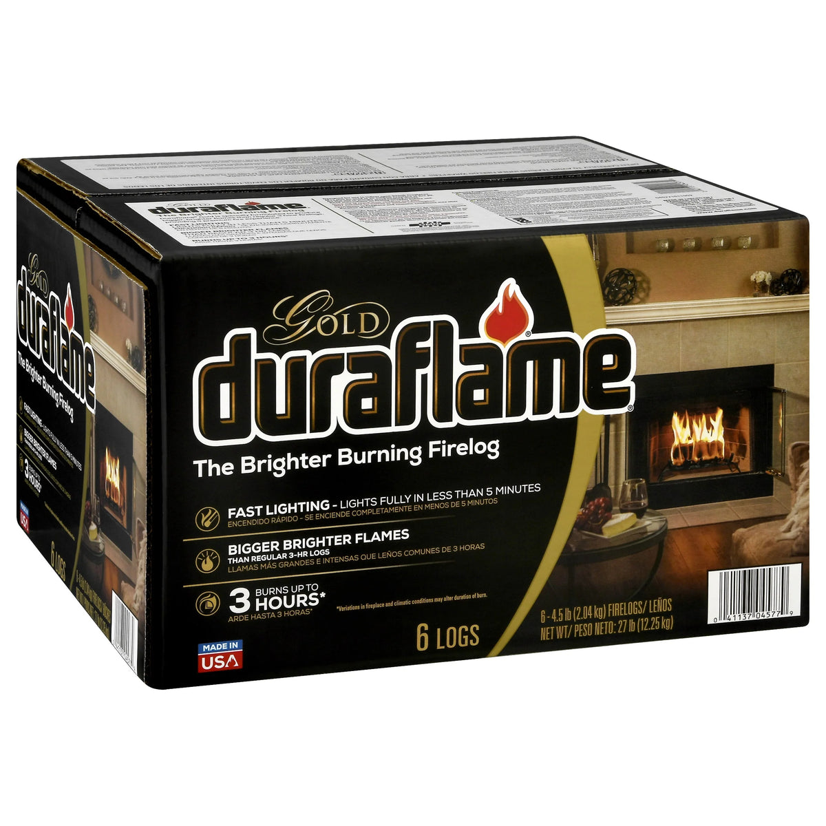 4.5 lb. Firelogs 6-Pack Y935