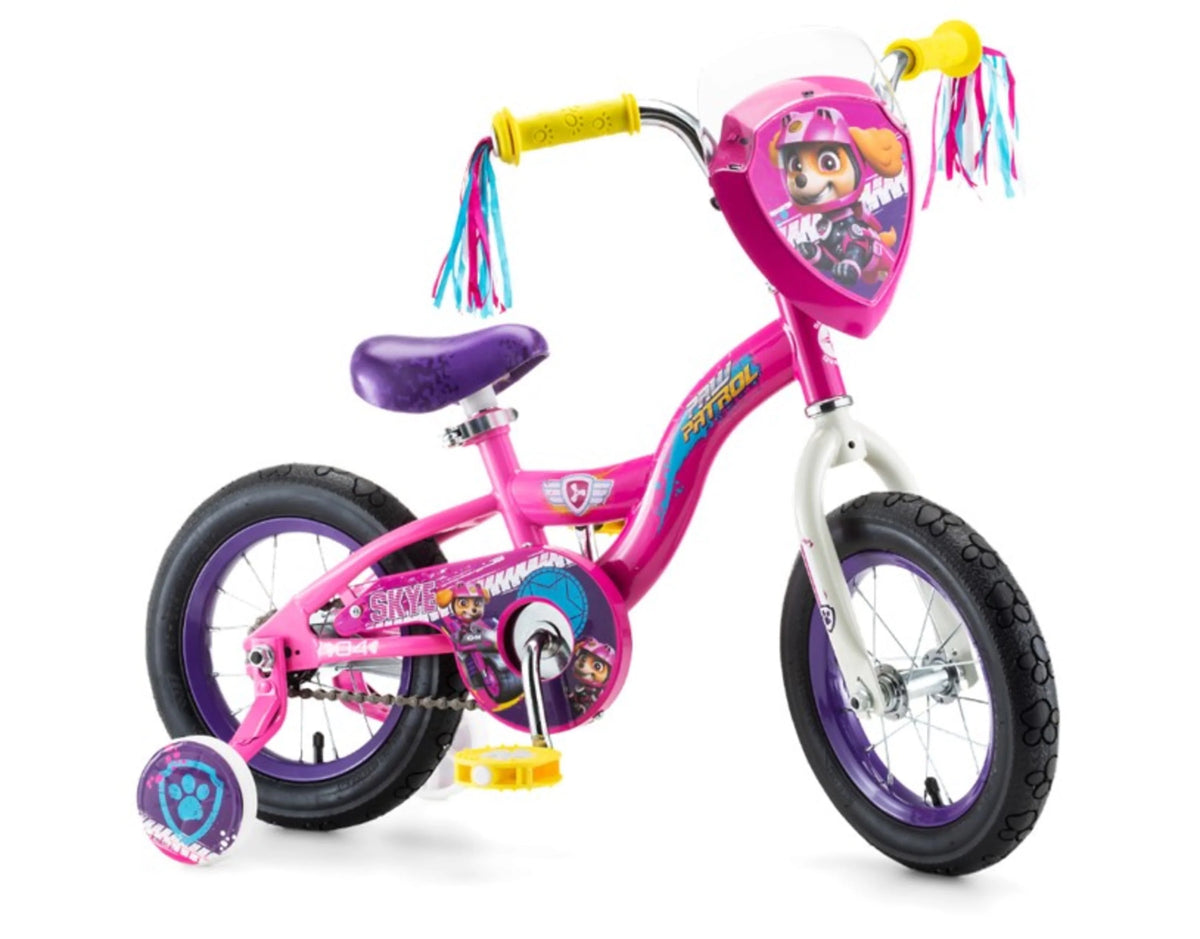 12 inch Magenta Pink Kids Bike E3958