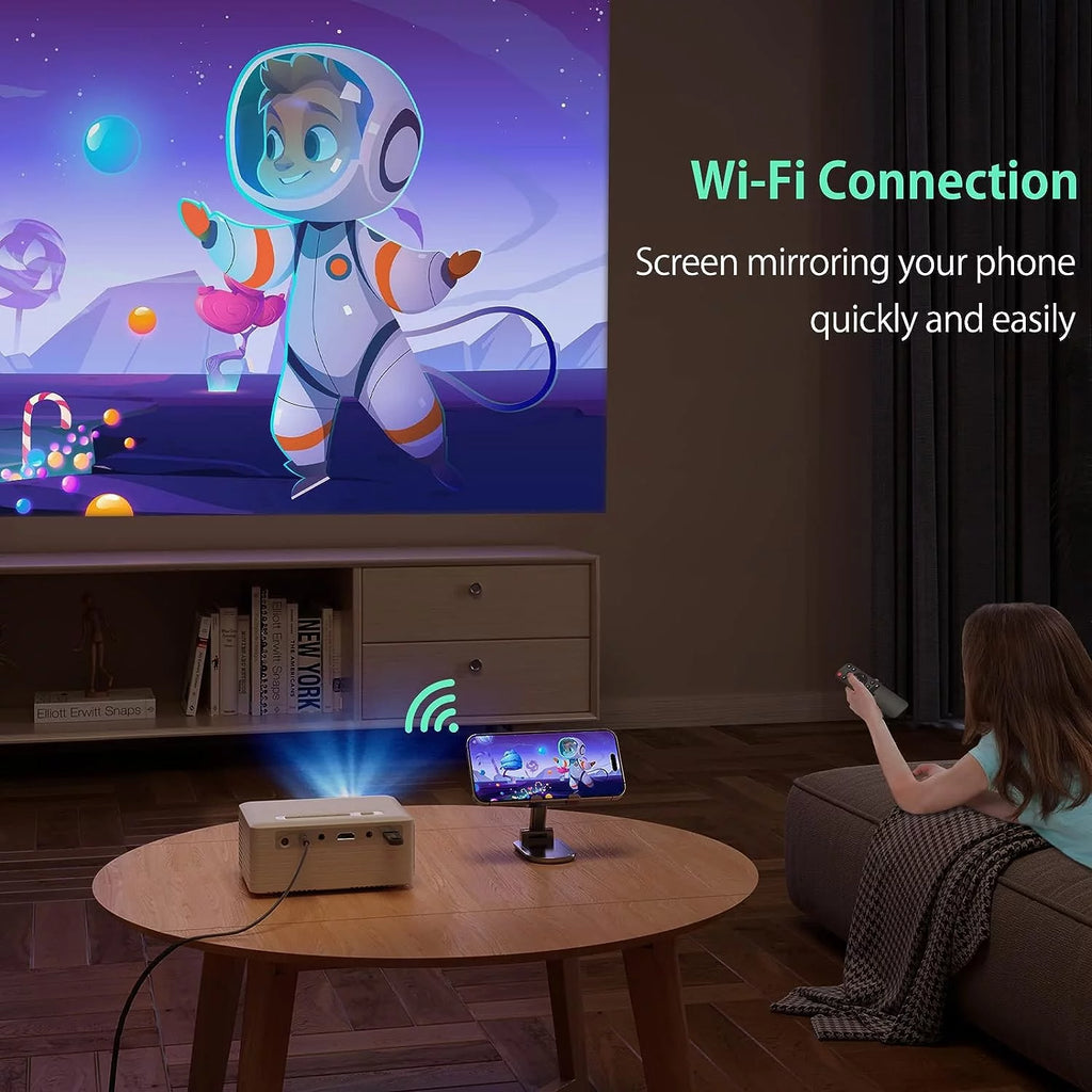 1080P LCD Projector with Wifi and Bluetooth X840108