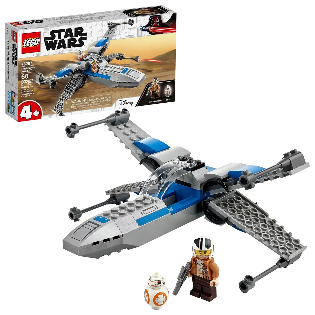 X-Wing Starfighter Building Toy 60 Pieces Y190