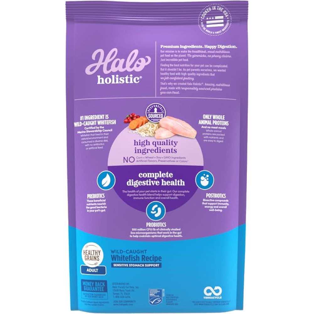 Seafood Sensitive Stomach Dry Cat Food Q3725