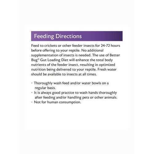 Bug Gut Loading Diet D6166