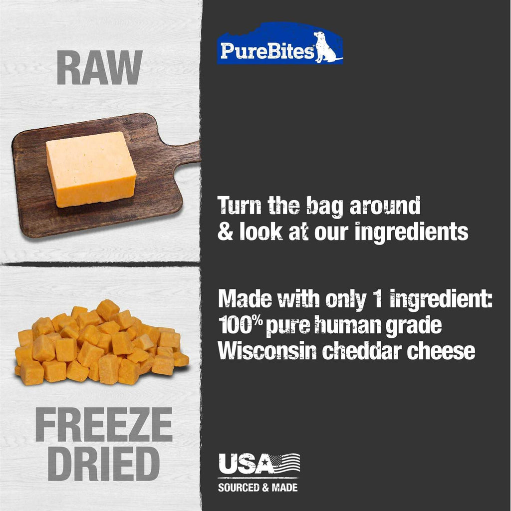 Cheddar Cheese Freeze Dried Dog Treats F173498
