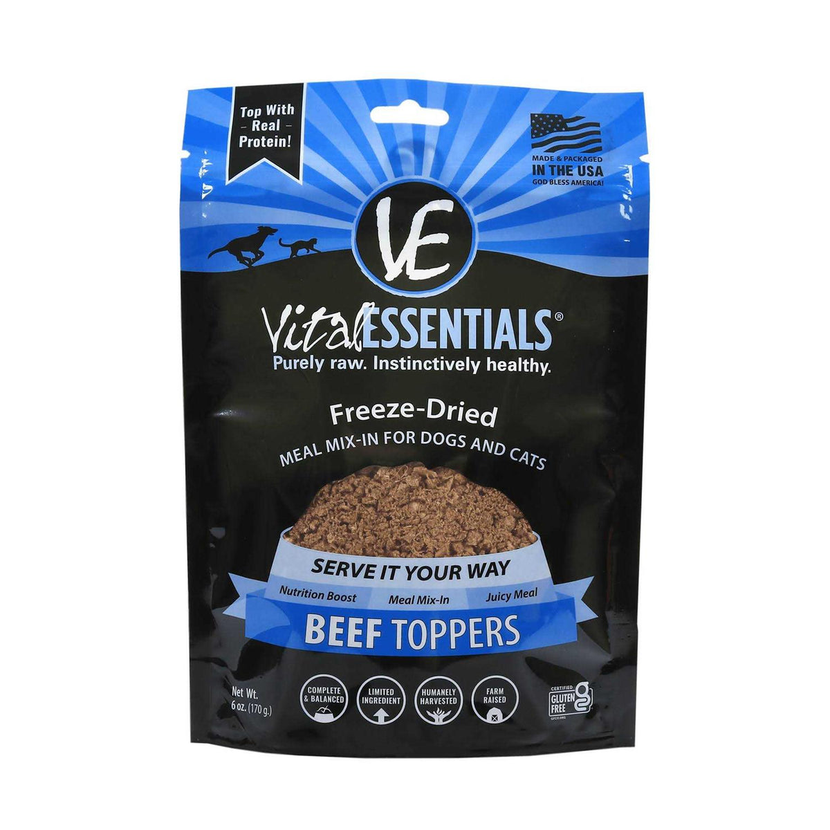 Freeze-Dried Raw Ground Turkey Topper X907