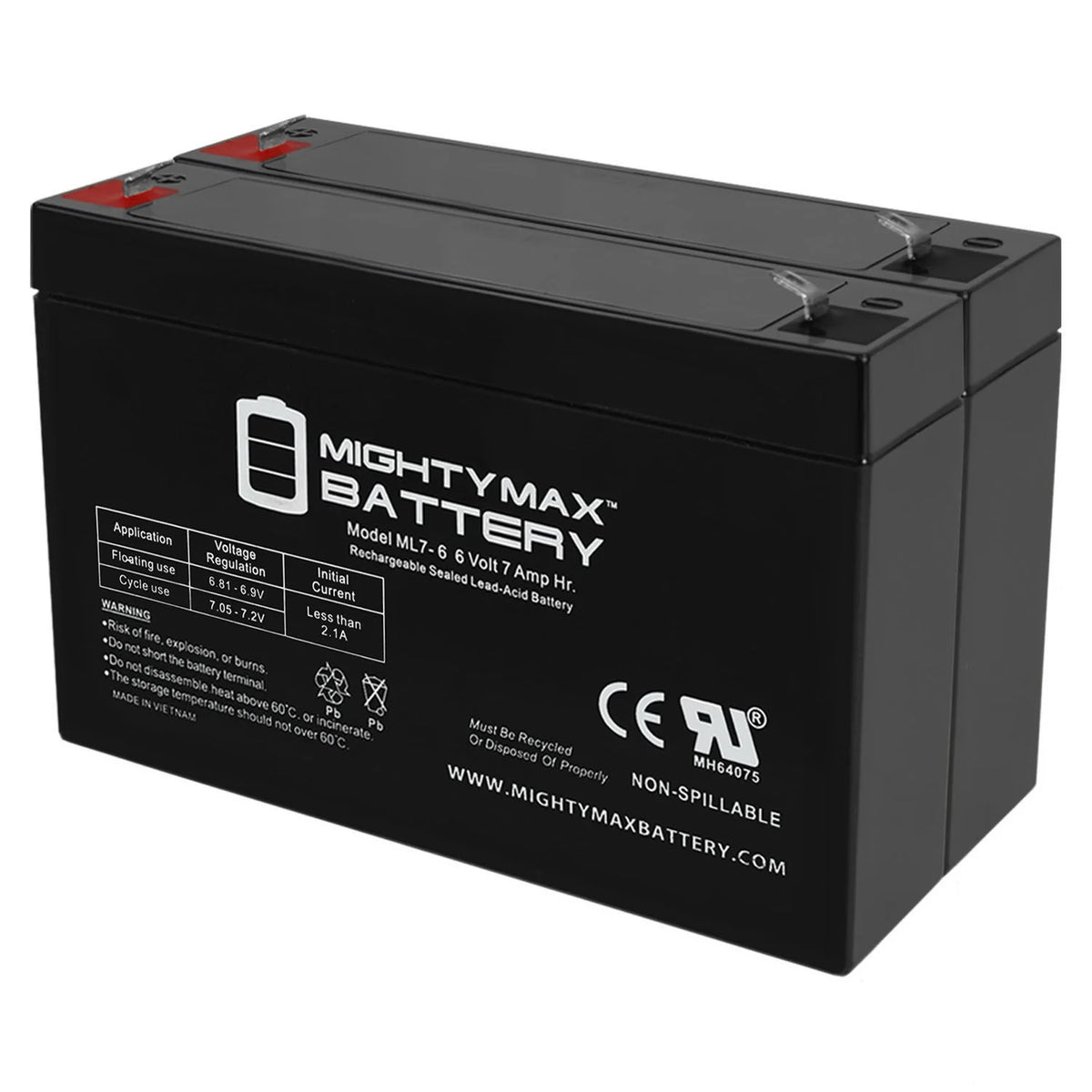 6V 7AH Battery G5377