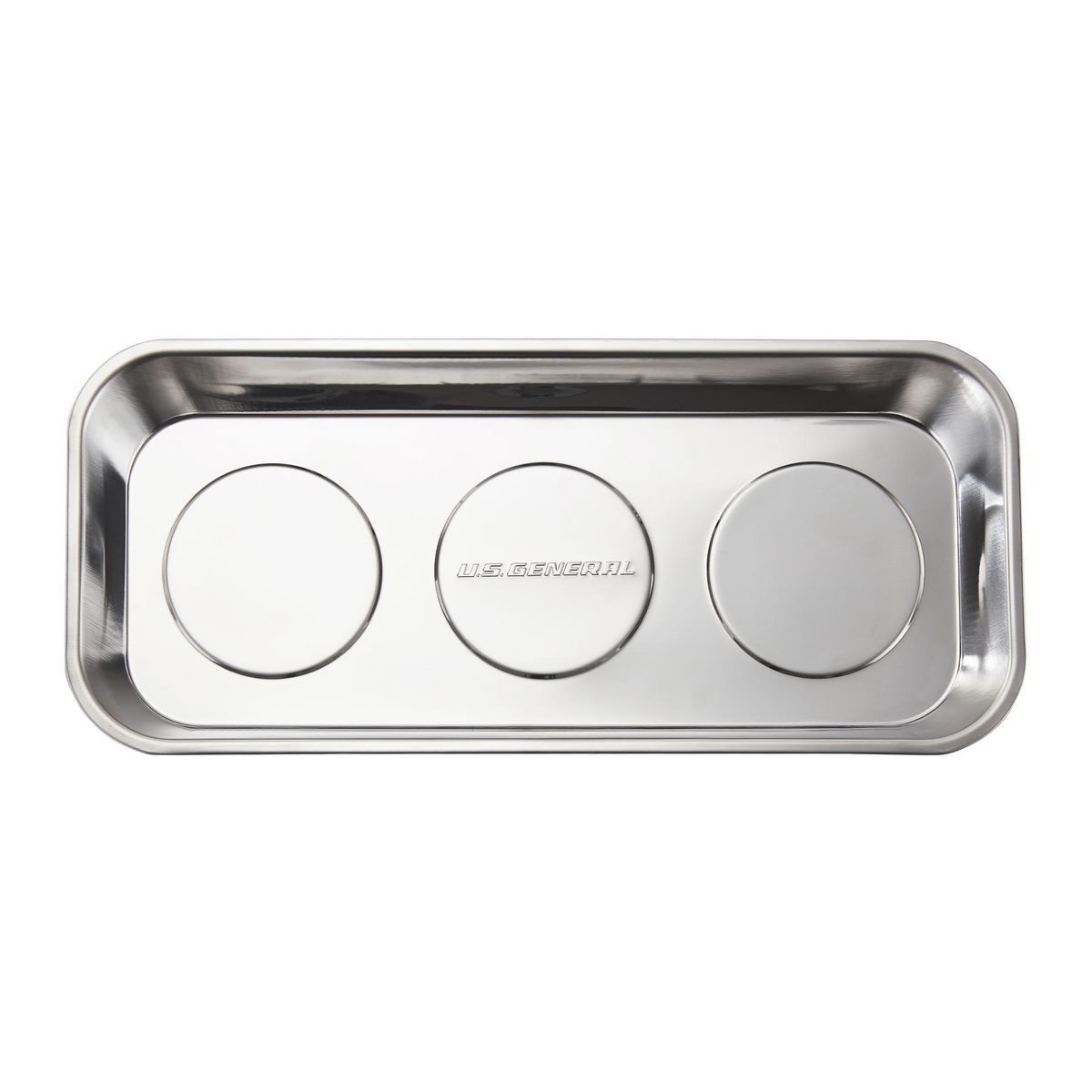 14-1/8 in. x 6-1/4 in. Magnetic Stainless Steel Parts Tray C857812