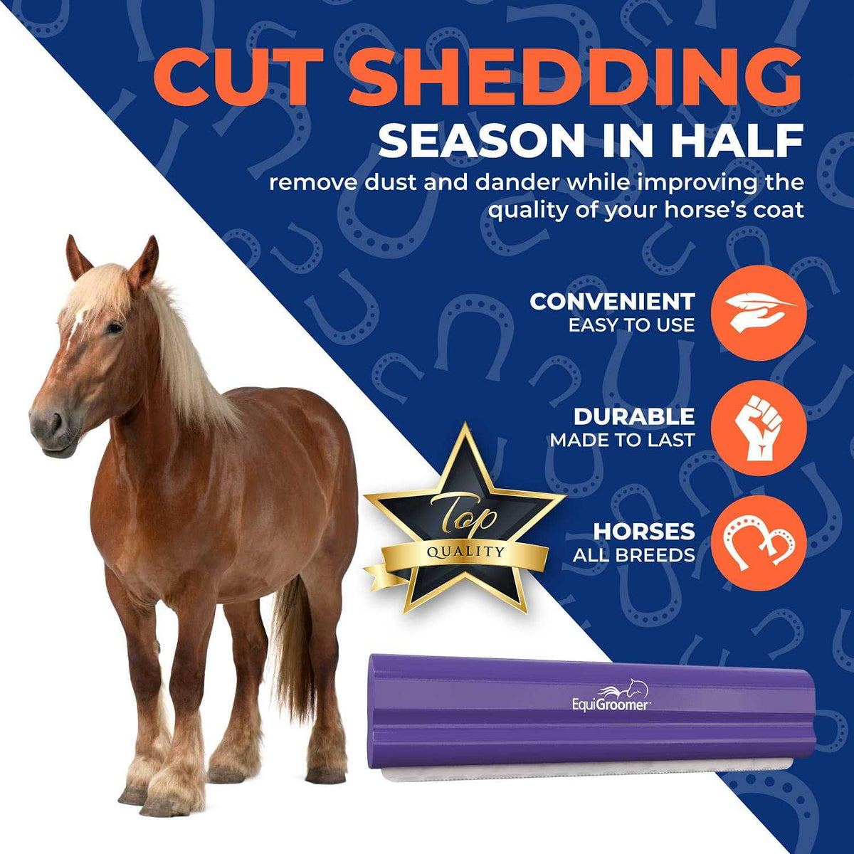 Deshedding Brush for Horses R832375