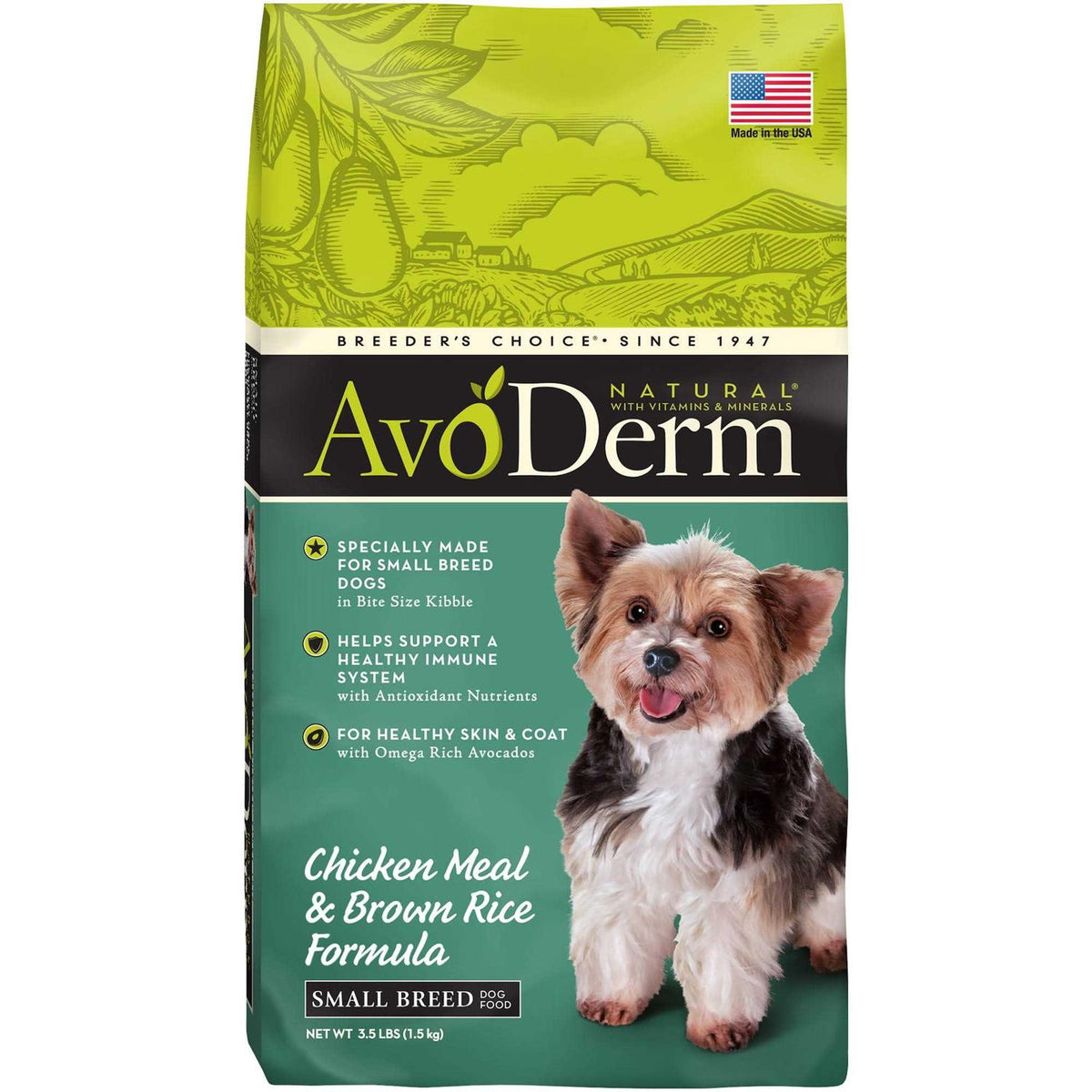 Natural Chicken Meal & Brown Rice Small Breed Adult Dog Food O482329