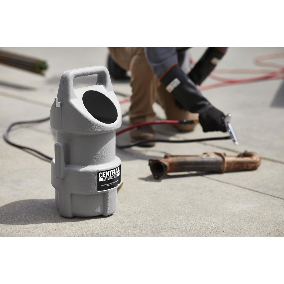 50 lb. Portable Abrasive Blaster Kit P91441