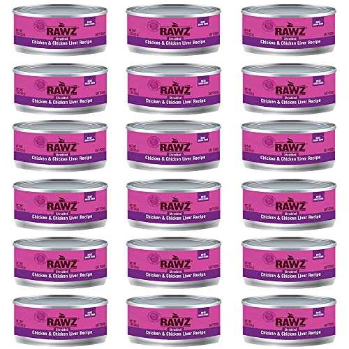 Shredded Grain Free Cat Wet Food 3oz Cans 18 Count Chicken V877