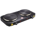 Electric Cooker 2 Plates 2000W Black V4653