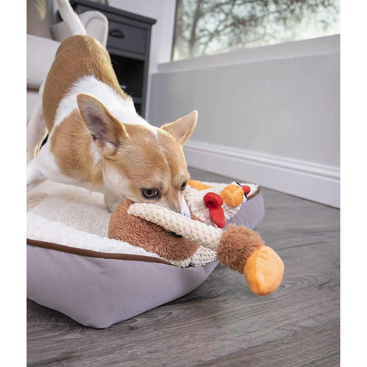 Skinny Rooster Dog Toy S412