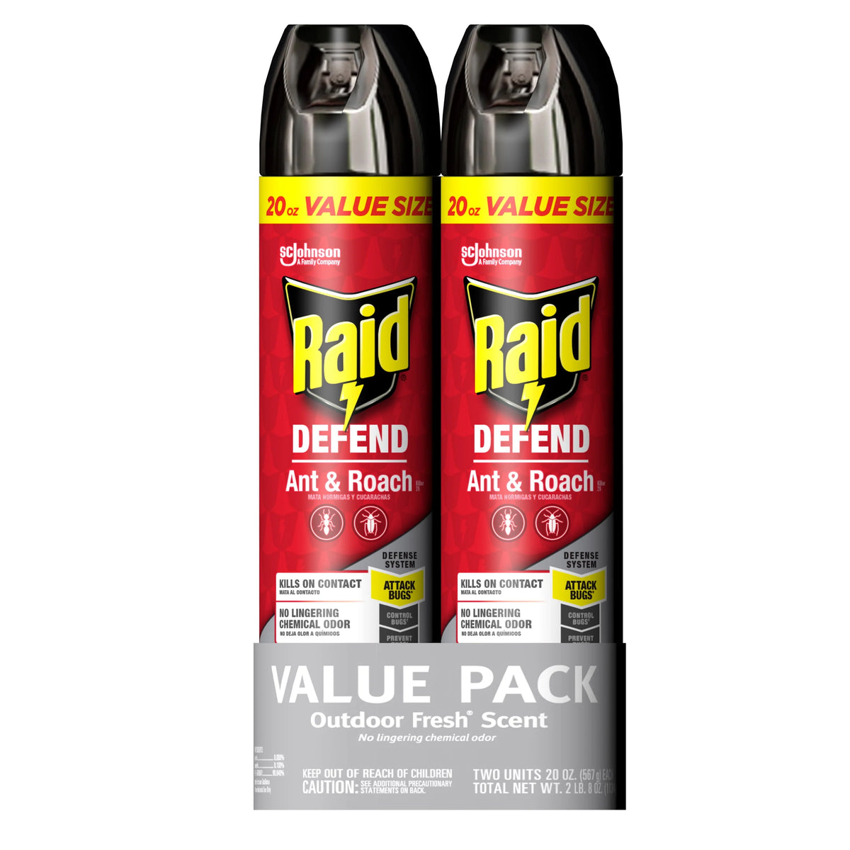 Ant and Roach Killer Spray 17.5 oz 2 Count N70258