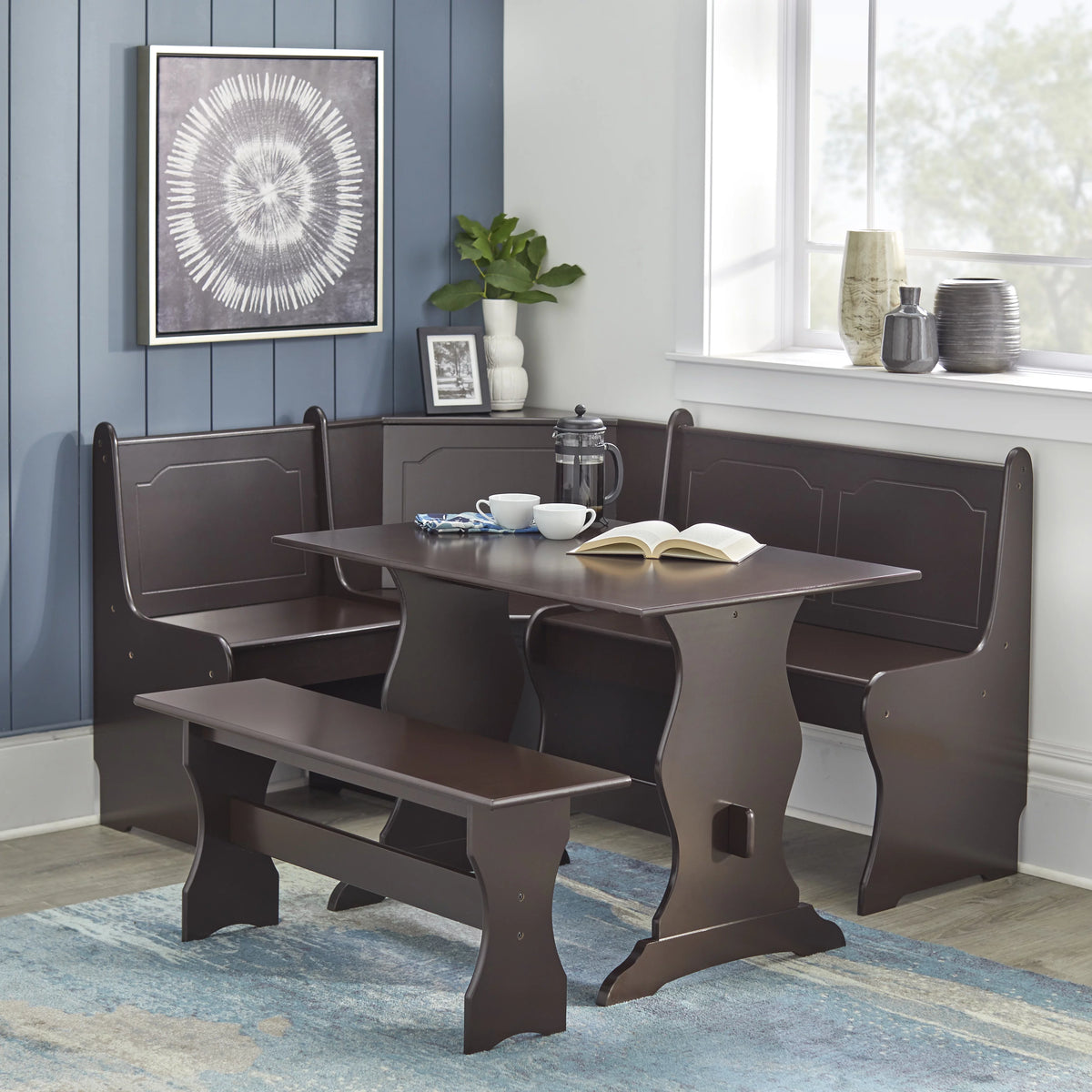 Reversible Dining Nook with Storage E837