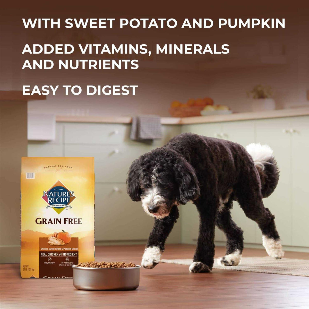 Grain Free Chicken Dry Dog Food J398536