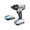 20-Volt Cordless Impact Driver Kit with 1.5Ah Lithium-Ion Batteries U95880
